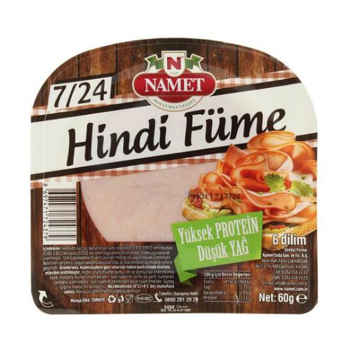 Namet 45474 Hindi Füme 60 Gr. ürün görseli