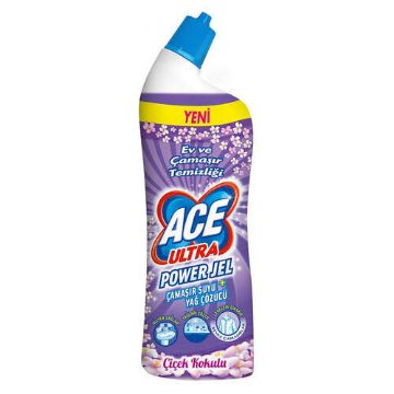 Resim Ace Ultra Power Jel Kıvamlı Çamaşır Suyu Çiçek Kokulu 810 g