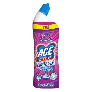 Resim Ace Ultra Power Jel Kıvamlı Çamaşır Suyu Ferahlık Etkisi 810 g