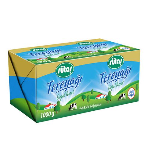 Sütaş Pastörize Tereyağı 750 Gr. ürün görseli