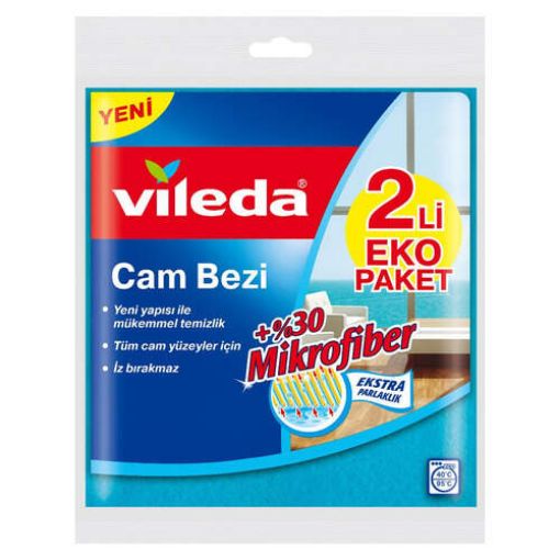 Vileda  Cam Bezı 2 Lı Eko Pk . ürün görseli