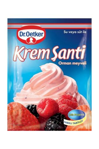 Dr. Oetker Krem Şanti Orman Meyveli 75 Gr. ürün görseli