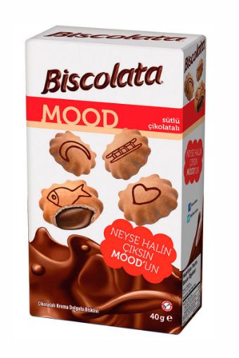 Biscolata Mood Çikolatalı Bisküvi 40 Gr. ürün görseli