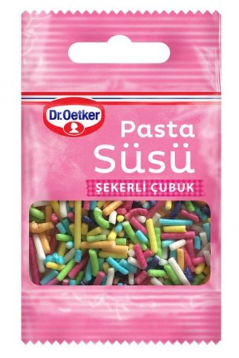 Dr Oetker Dekor Pasta Susu Şekerlı Çubuk 10 Gr. ürün görseli