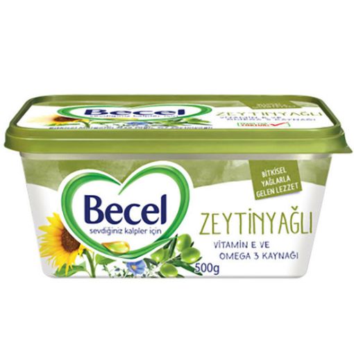 Becel Zeytinyağlı Kase Margarin 500 Gr. ürün görseli