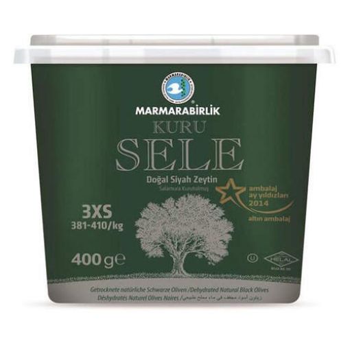 Marmarabirlik Kuru Sele Siyah Zeytin 400 Gr. ürün görseli