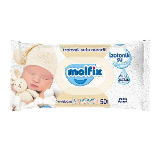 Molfix Islak Havlu  50 Lı Izotonık Yenidoğan. ürün görseli