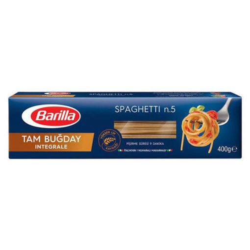 Barilla Tam Buğday Spagetti Makarna 400 Gr. ürün görseli