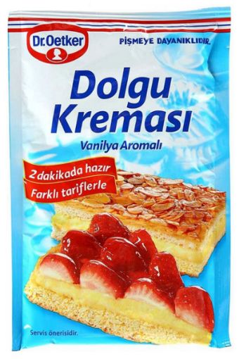 Dr. Oetker Pastacı Kreması Vanilya Aromalı 55 Gr. ürün görseli