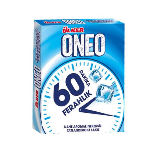 Ülker Oneo 60 Dakika Ferahlık Nane Aromalı Sakız 33 Gr. ürün görseli