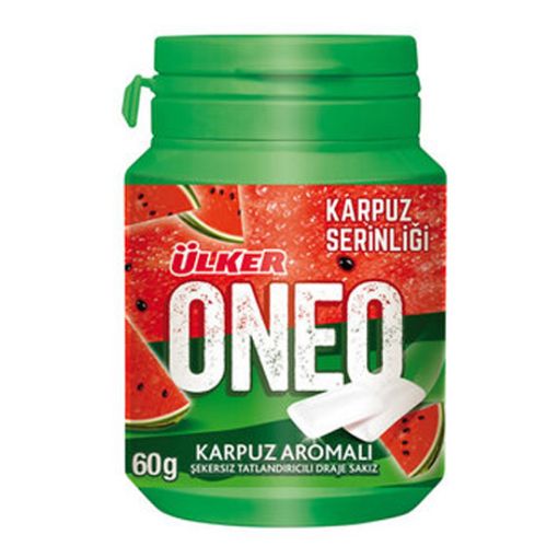 Ülker Oneo Karpuz Aromalı Draje Sakız 60 Gr. ürün görseli