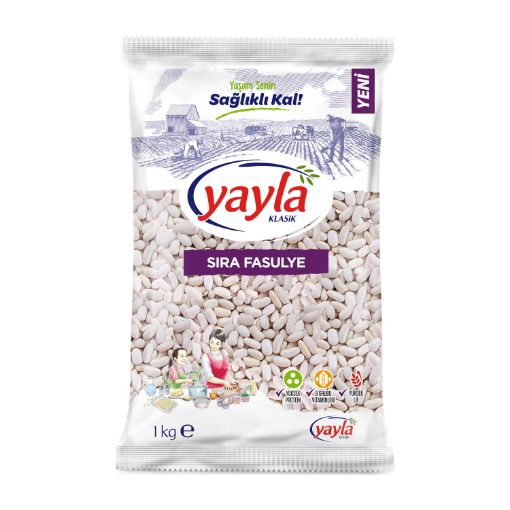Yayla Sıra Kuru Fasulye 1 kg. ürün görseli