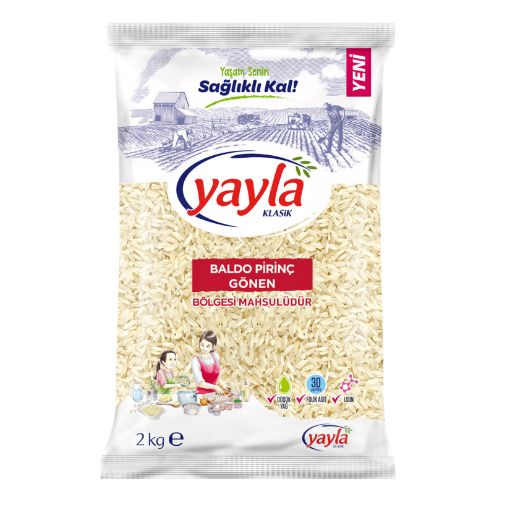 Yayla Gönen Baldo Pirinç 2 kg. ürün görseli