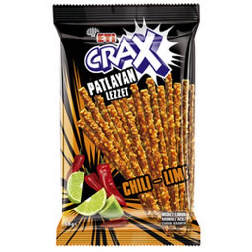 Eti Crax Patlayan Lezzet Chili Lime Çubuk Kraker 50 Gr. ürün görseli