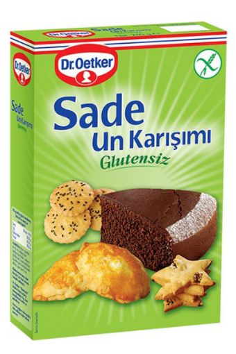 Dr. Oetker Glütensiz Sade Un Karışımı 250 Gr. ürün görseli