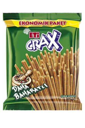 Eti Crax Baharatlı Çubuk Kraker 175 Gr. ürün görseli