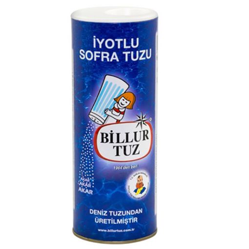 Billur Tuz İyotlu Sofra Tuzu 500 Gr. ürün görseli