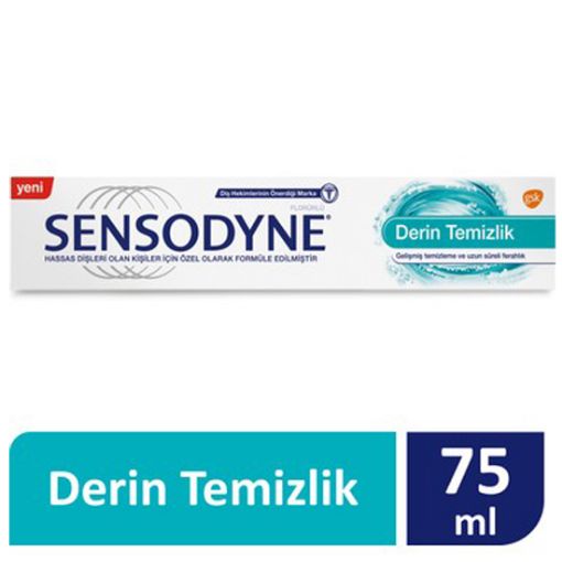 Sensodyne Derin Temizlik Diş Macunu 75 ml. ürün görseli