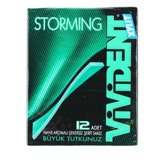 Vivident Storming Yeşil Nane Aromalı Sakız 33 Gr. ürün görseli