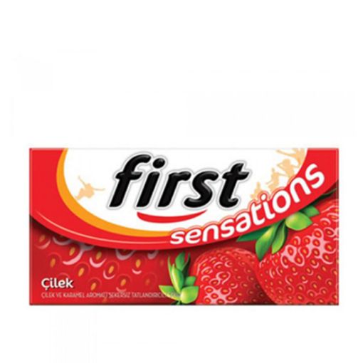 First Sensations Çilek Aromalı Sakız 27 Gr. ürün görseli