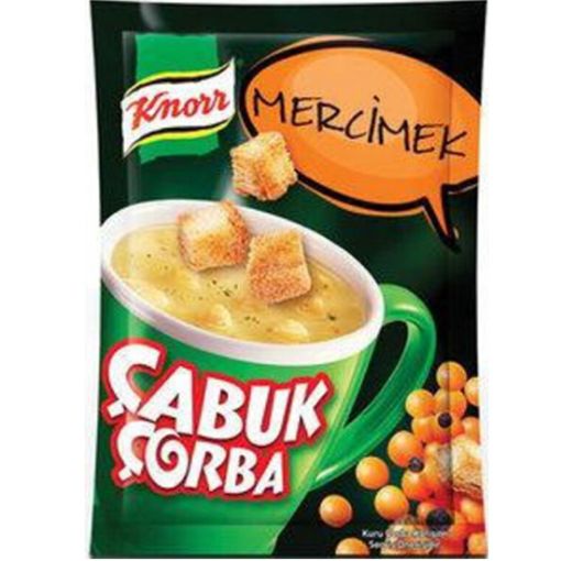 Knorr Çabuk Çorba Mercimek 22 g. ürün görseli