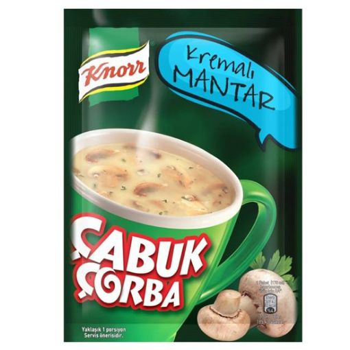 Knorr Kremalı Mantar Çabuk Çorba 19 g. ürün görseli