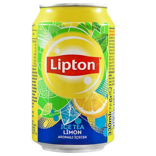 Lipton Ice Tea Limon Kutu 330 ml. ürün görseli