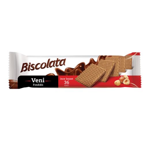 Biscolata Veni Fındık Kremalı Gofret 110 Gr. ürün görseli