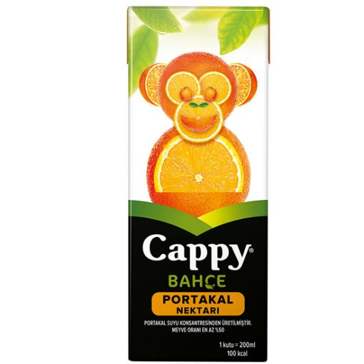 Cappy Portakal 200 ml. ürün görseli