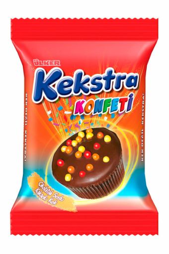 Ülker Kekstra Konfeti Kakaolu Kek 38 Gr. ürün görseli