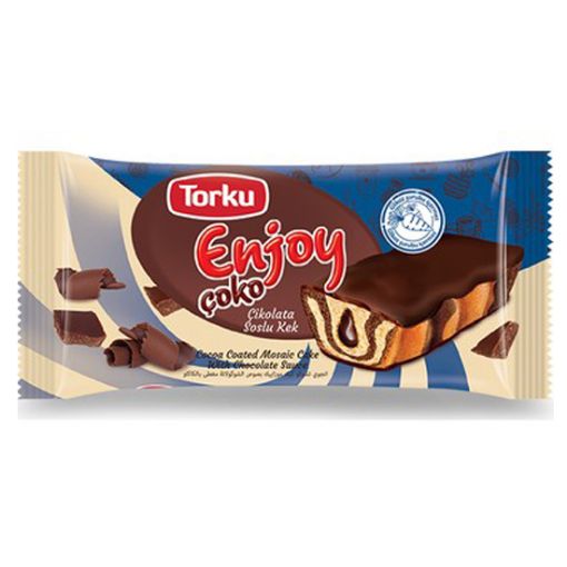 Torku Enjoy Çikolata Soslu Kek 55 Gr. ürün görseli