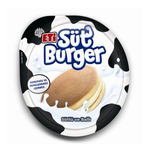 Eti Süt Burger Sütlü Krema Dolgulu Ballı Kek 35 Gr. ürün görseli