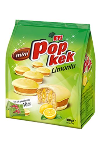 Eti Popkek Mini Limonlu Kek 180 Gr. ürün görseli