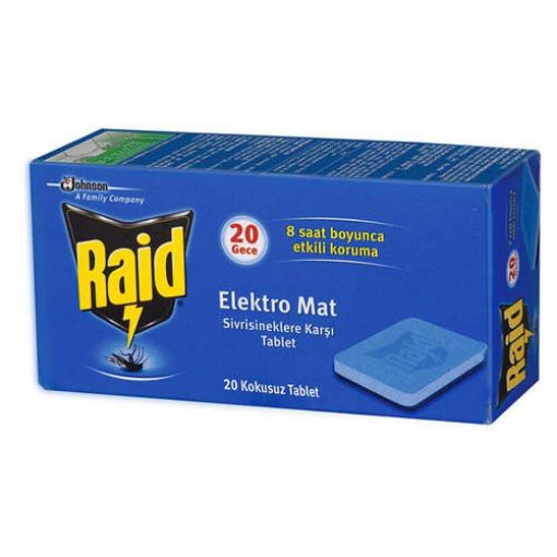 Raıd Electro S.Sınek Kov.Tablet 20 Lı. ürün görseli