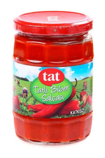 Tat Tatlı Biber Salçası Cam 550 Gr. ürün görseli