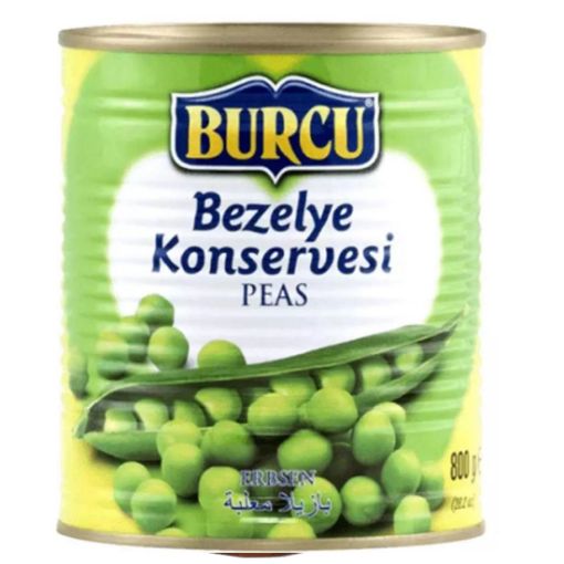 Burcu Bezelye Teneke 830 Gr. ürün görseli