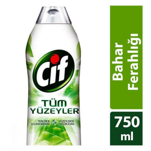 Cif Jel Yüzey Temizleyici Tüm Yüzeyler Bahar Ferahlığı 750 ml. ürün görseli