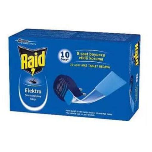 Raid Elektro Isıtıcı + 10 Mat Tablet. ürün görseli