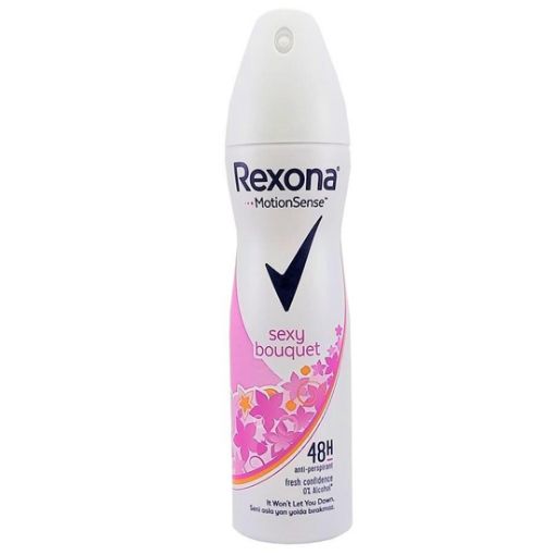 Rexona Kadın Sprey Deodorant Sexy Bouquet Ter Kokusuna Karşı Koruma 150 ml. ürün görseli