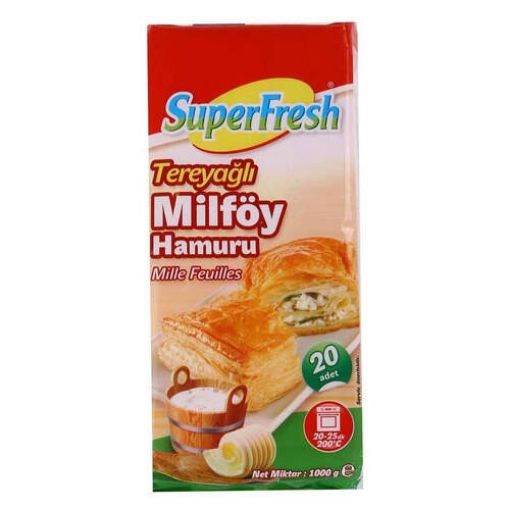 Superfresh Tereyağlı Milföy 1000 Gr. ürün görseli