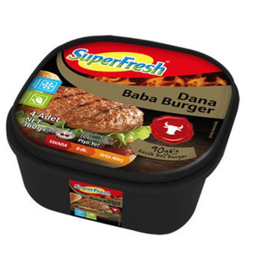 Superfresh Dana Baba Burger 360 Gr. ürün görseli