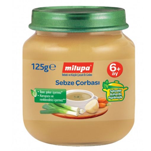 Milupa Sebze Çorbası 125 Gr. ürün görseli