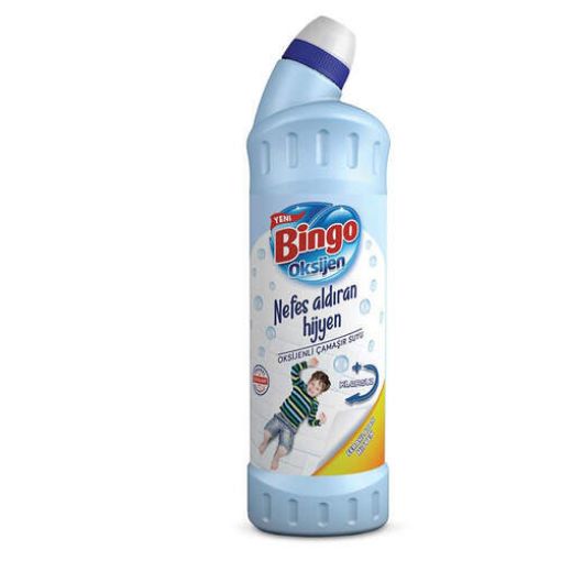 Bingo Oksıjen Çamaşır Suyu 750 Ml Cam Kokulu Fer.Hıj.. ürün görseli