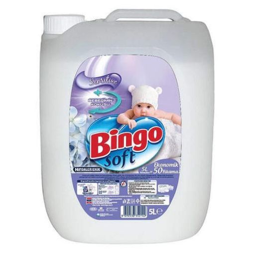 Bingo Soft Sensitive Çamaşır Yumuşatıcı 5 Lt. ürün görseli