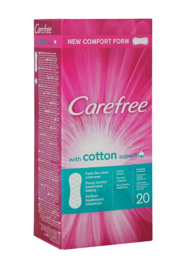 Carefree Mini Ped Wıth Cotton(Breat) 20 Lı . ürün görseli