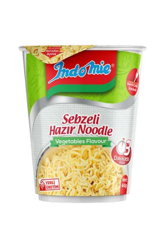 Indomie Bardak Sebze Aromalı Noodle 60 Gr. ürün görseli