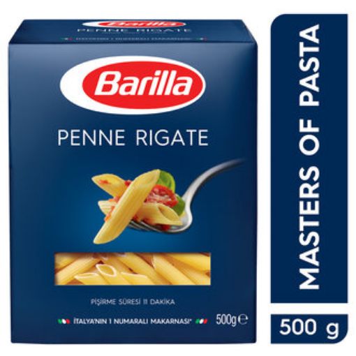 Barilla Penne Rigate (Kalem) Makarna 500 Gr. ürün görseli