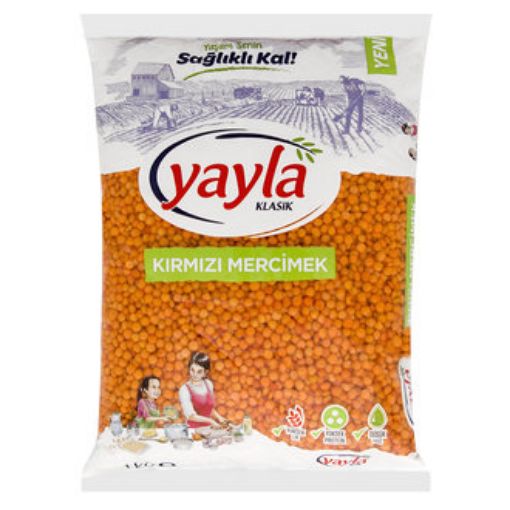 Yayla Kırmızı Mercimek 1 kg. ürün görseli