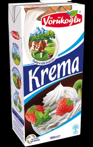Yörükoğlu Krema 1 Lt. ürün görseli