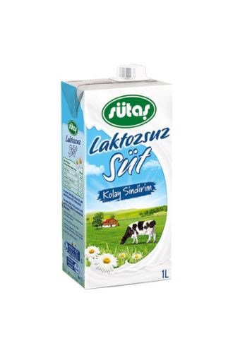 Sütaş Laktozsuz Süt 1 L. ürün görseli